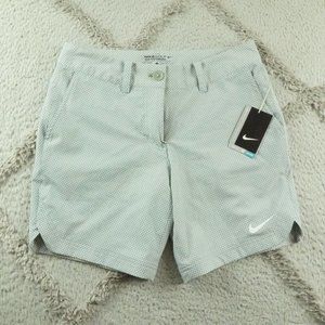 Nike Polka Dot Golf Shorts Womens 4 Performance Wear 7' NEW NWT